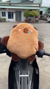 Gối Capybara Siêu Mềm Mịn An Toàn Cho Bé Phù Hợp Nhiều Dòng Xe