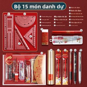 MONLEYTA | Bộ dụng cụ thi cử 2B Bộ dụng cụ quẹt thẻ Quốc gia dành cho sinh viên đại học và nhân viên hành chính Bộ dụng cụ văn phòng phẩm của Trung Quốc