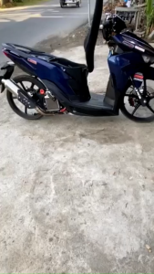 Honda Click 125 150 V2/V3 Downdraft Acrylic Luggage 3mm Thickness Clear GT68 Made in Thailand