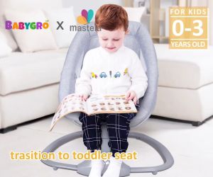 Babygro x Mastela Newborn to Toddler Reclinable Automatic Snoozer Swing