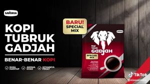 KOPI TUBRUK GADJAH SPECIAL MIX PACK ISI 10 SACHET 23 GRAM FANTASIA DENGAN PAKING AMAN
