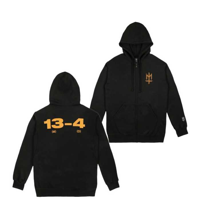 Jaket Sweater Hoodie Zipper Maternal disaster Yellow Logo Jaket