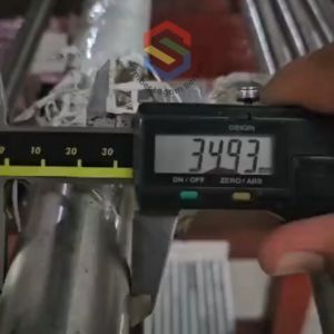 as 1 3/8 in (34.9mm) stainless steel 201