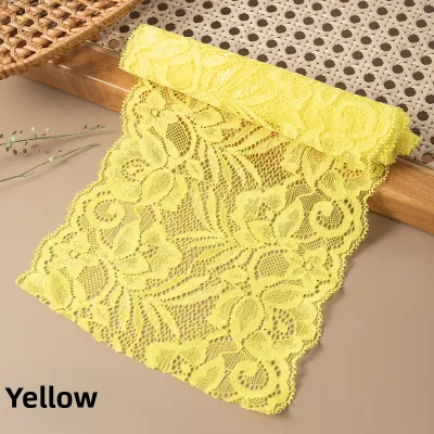 Decorative Elastic Lace Trim Fabric for DIY Clothing
