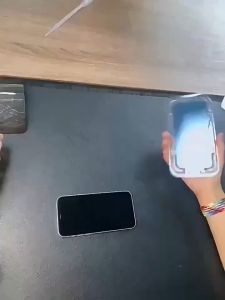 Kính Cường Lực iphone tự hút bụicó khung tự dánbảo vệ màg loa thế hệ mới 6+ 7+ 8+ 11 12 13 mini 14 15 16 plus Pro max