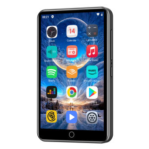 ZAQE MP3 player 80GB (16GB+64GB)  with Bluetooth and WiFi 4.0-inch with speaker FM radio e-book capacity up to 512GB