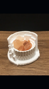 ACACIA Essential Oil | Diffuser Stone | Pure Himalayan Salt Crystals | Non-Electric | Aroma | Rome