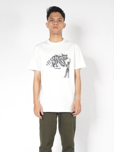 3Second Kaos Pria Lengan Pendek Regular Fit Katun Scrape 280825