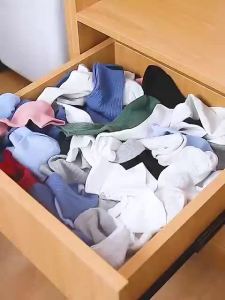 Perlengkapan Rumah Organizer Pakaian Box Storage Box Kotak Penyimpanan Serbaguna Baju Barang Kotak Sekat C15