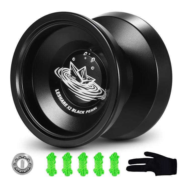 NonReactive X2 Metal Yoyo for Advanced yoyo Players, Aluminum Alloy