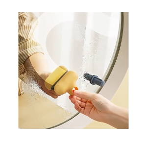 Dụng Cụ Vệ Sinh Gương Kính Mini Đầu Lau Bằng Silicon Làm Sạch Bụi Bẩn-HAUSE