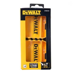 DeWalt | DEWALT DT70800 TSTAK Yellow Plastic Stackable Small Parts Box Multifunctional Tool Storage with Screwdriver Bit Holder