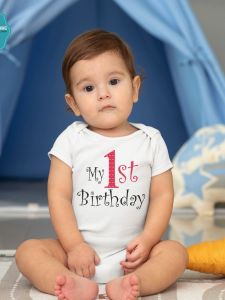 Baby Birthday Onesies - My 1st Birthday Onesies
