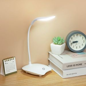 Đèn LED LAMP để bàn - LED ánh sáng trắng bảo vệ măt có 3 cấp độ ánh sáng
