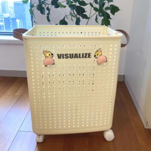 Foldable Laundry Basket Multi-Functional Portable Dirty Clothes Basket For Home Large Capacity Sundries Storage Basket Bathroom Storage Basket