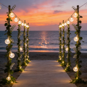 Fairy Light Bauble LED String Lights Battery Powered Garland LED Ball String Lights for Tree Indoor Wedding Home Decoration Lamp