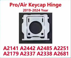 For Macbook Pro Air 13" 14" 16" Keycaps keys Hinge A3113 A3114 A3240 A3241 A2141 A2337 A2338 A2442 A2485 A2681 A2941 2020-2024
