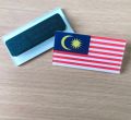LENCANA JALUR GEMILANG MAGNET| TAG MAGNET BENDERA MALAYSIA |PELAJAR SIZE 5cm x 2.5cm| BENDERA MALAYSIA MATERIAL UV GLOSSY COATING Office Stationery. 