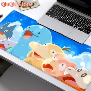 Cute Xxl Gaming Mouse Pad Pokemons Desk Mat Large Mousepad Anime Decorations Pc Accessories Gamer For Keyboard Extended Mats