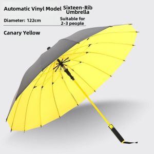 Custom Ad Gift 16 Rib Long Handle Business Umbrella