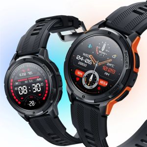 MAFAM【🚀Siap di Indonesia】✨C25 Jam Tangan Pintar Untuk Pria Layar AMOLED 1.43\\\" 466 * 466 Layar 1ATM Monitor Detak Jantung Tahan Air 100+ Olahraga Jam Tangan Pintar Panggilan Gigi Biru Kebugaran Wanita
