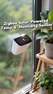 Cảm Biến Nhiệt Độ Và Độ Ẩm SMATRUL Tuya Zigbee Sử Dụng Năng Lượng Mặt Trời Trong Nhà/ngoài Trời Chống Nước IP66 Điều Khiển Từ Xa Bằng Ứng Dụng