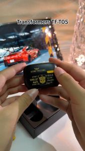 Transformers Bumblebee TF-T05 ชุดหูฟัง บลูทูธแบบหนีบหู สีเขียว-เวลา 5.3 ขนาดกะทัดรัด พกพาสะดวกพร้อมหูฟังลดเสียงรบกวน หูฟังไร้สายที่แท้จริง หนีบหู