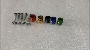 Allen Bolt Per For Motorcycle Purple/Black/Orange/Blue/Red/Silver/Gold