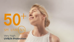 Eucerin Sun Dry Touch SPF50+ PA++++ Oil Control Sunscreen 50ml 12 Hours Long Lasting Matte Finish Non Comedogenic Non Greasy Advanced Spectrum UV Protection For Oily Combination Acne Prone Skin Pore Friendly Daily Facial Sunblock