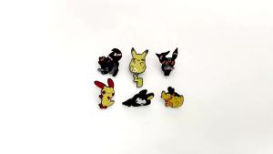 Bandai | Anime Cartoon Pikachu Series Enamel Badge Pins Clothing Accessories Gift for Fans