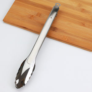 British Import 304 Stainless Steel Food Clip Non-Stick Pan Special Steak Tong Barbecue Clip Food Clip Tail Goods