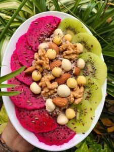 Ngũ cốc siêu hạt cao cấp granola 500g y hình 8% yến mạch nướng chín ăn liền vị truyền thống