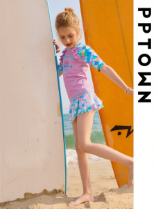 PPTOWN | UV Protection Quick Drying Childrens Swimsuit