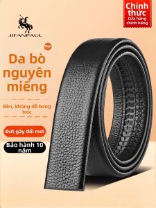JIFANPAUL | Dây Nịt Da Bò Thật Không Khóa Tự Động Cho Nam