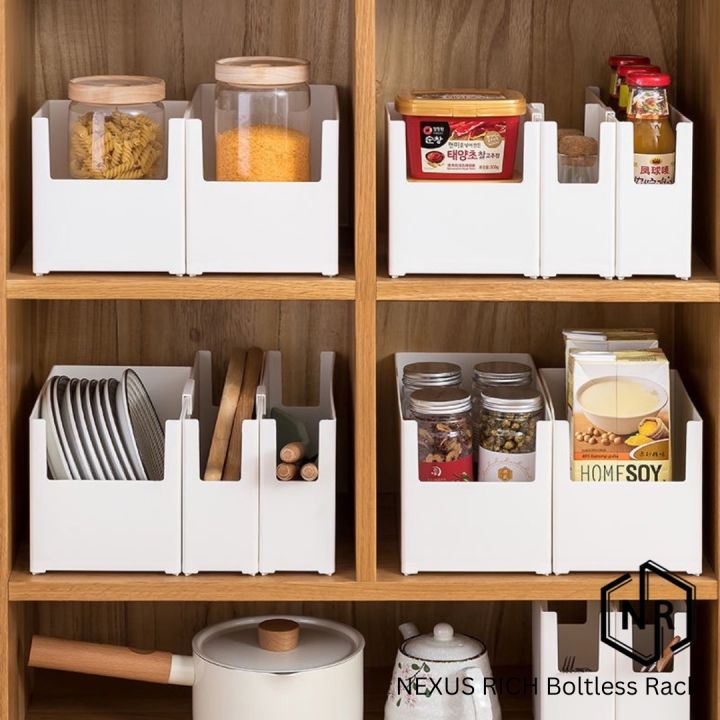 NEXUS Storage Bins Plastic Organizers Storage Organizer Basket