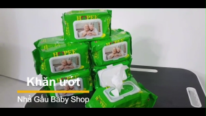COMBO 6 GÓI KHĂN ƯỚT LOẠI GÓI 50 MIẾNG (KT: 18x20cm) NHA ĐAM DỊU NHẸ CHO DA