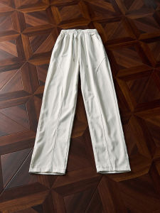 OUMULONG | Quick Drying Breathable Ice Silk Trousers Mens Casual Flared Pants