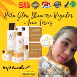 [CocokUntukSemuaKeluhan]RATU GLOW SKINCARE PAKET REGULER/100% ORIGINAL BPOM