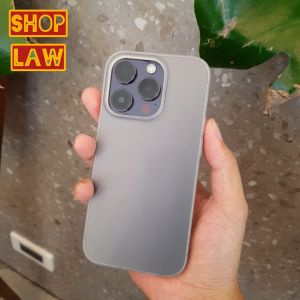 Ốp lưng iPhone 13/ 14 Plus/ 15 Pro Max PC mỏng nhẹ