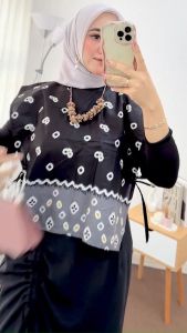 Vest Jumputan Vest Kekinian Vest Batik Rompi Batik Kekinian