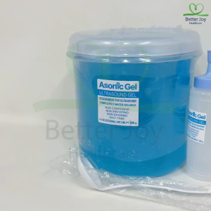 เจลอัลตราซาวด์ Asonic Gel 5000g หรือ 5kg. พร้อมขวดเติมและช้อนตักสำหรับผิวแพ้ง่าย