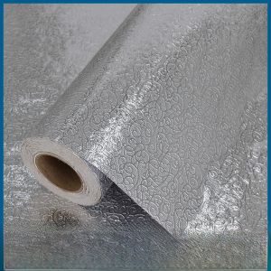 Kitchen Drawer Self Adhesive Moisture Proof Pad Aluminum Foil Paper Waterproof Oil Resistant Cabinet Shelf Liner Shoe Rack Mat