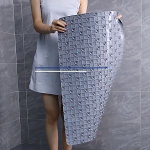 Thảm Chống Trượt Nhà Tắm Ca-rô PVC Trải Phòng Tắm Nhà Vệ Sinh Bể Bơi Sàn Nhà Bếp
