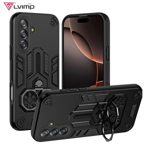 เคสโทรศัพท์กันกระแทกแบบหรูหรา สำหรับ Samsung Galaxy A17 A07 A56 A36 A26 A16 A06 พร้อมฝาครอบป้องกันกล้อง 