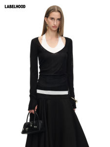 YIRANTIAN | Layered Look Sweater for Women