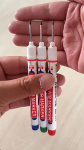 LVYIMAO 🚚จัดส่ง 2-3 วัน[เครื่องหมาย Nib ยาว หัวยาว เครื่องหมาย ปากกาห้องน้ำงานไม้ตกแต่ง เครื่องหมายรูลึกหลายวัตถุประสงค์ Cynthia เครื่องหมาย Nib ยาว หัวยาว เครื่องหมาย ปากกาห้องน้ำงานไม้ตกแต่ง เครื่องหมายรูลึกหลายวัตถุประสงค์ Cynthia