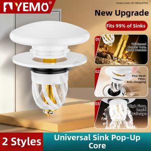 YEMO | Anti-odor Press-type Sink Stopper