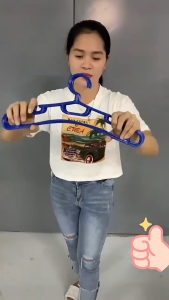 High-Quality Plastic Jumbo Hangers - 12 24 or 36 pcs 15" (38cm) Matibay Malaki Random Color