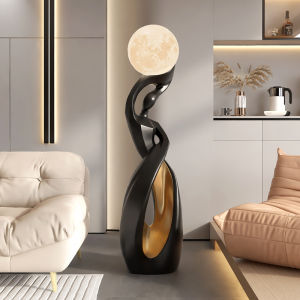 Luxurious Abstract Art Floor Lamp
