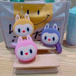 Dompet Koin Labubu Jelly Gantungan Kunci Tas Labubu Case Earphone Pouch Labubu Airpods